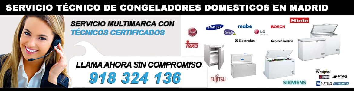 reparacion congeladores madrid