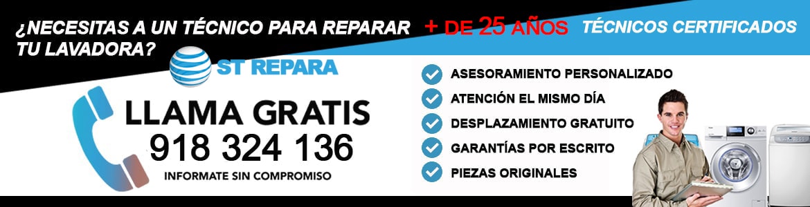 reparacion lavadoras Galapagar