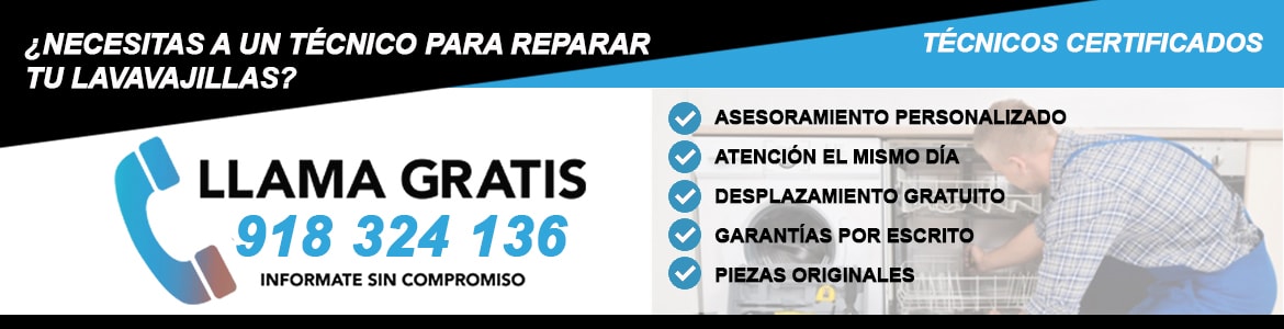 reparacion lavavajillas madrid