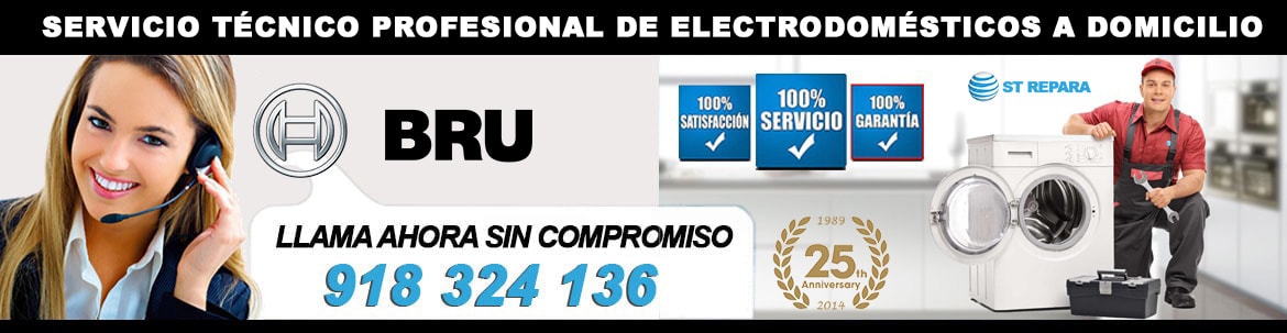 servicio tecnico lavadoras bru madrid